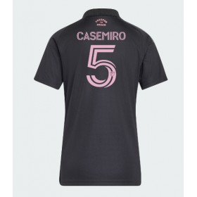 Inter Miami Casemiro #5 Borte skjorte til dame 2026-27 Kortermet